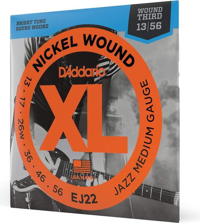 Image du produit D'Addario Ej22 (6x, Guitare électrique, 0.06")