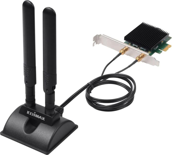 Produktbild edimax WLAN-AX PCIe Adapter EW-7833AXP, WiFi-6 & BT5 (Mini PCI Express)