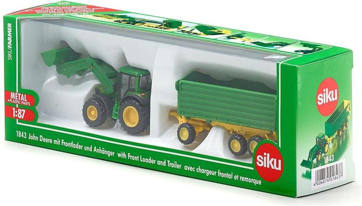 Produktbild Siku John Deere mit Frontlader