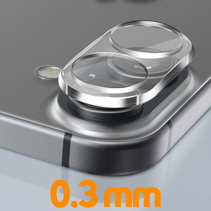 Actual product image Avizar LensSafe Camera Protector (1 pcs., Apple iPhone 16 Plus)