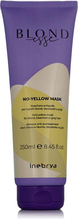 Actual product image Inebrya ONDESSE No-Yellow Mask (ond.eached or grey hair ) - Mask against yellow reflections - 250ml (250 ml)
