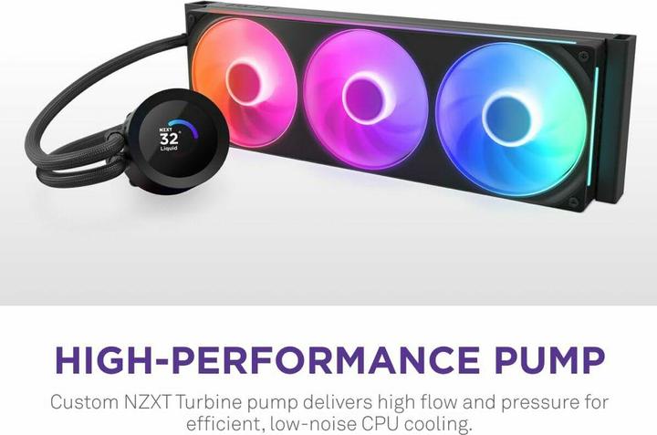 Produktbild NZXT Kraken Plus RGB 360 (schwarz)