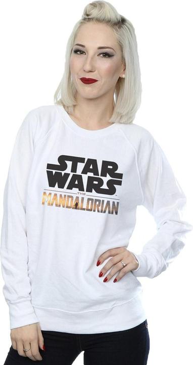 Immagine prodotto Star Wars The Mandalorian Logo Felpa Donna (L)
