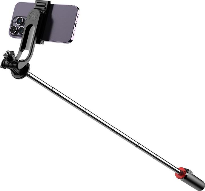 Productafbeelding Hurtel Selfie stick WC1Y3S telescopisch statief 1,3 m met telefoonhouder - zwart