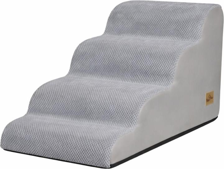 Hermex Schaumstoff-Hundetreppe Haustiertreppe Katzentreppe Hunderampe (Cat, Dog)