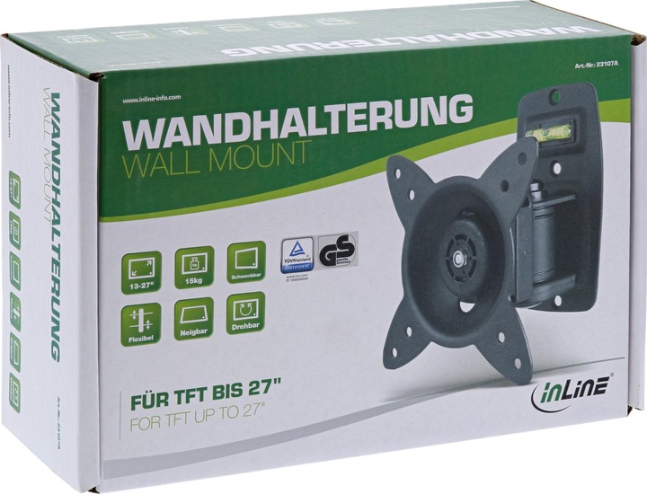 Produktbild InLine 23107a (Wand, 24")