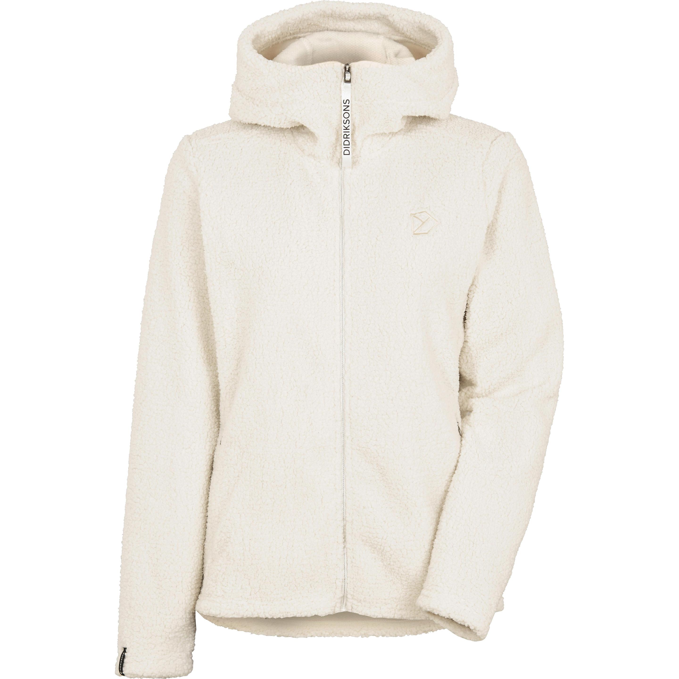 Didriksons, Damen, Jacke, Women's Anniken Full Zip 2 (38), Weiss, 38