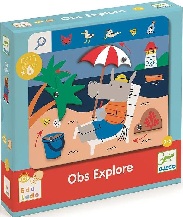 Actual product image Djeco Eduludo Obs Explore (mult)