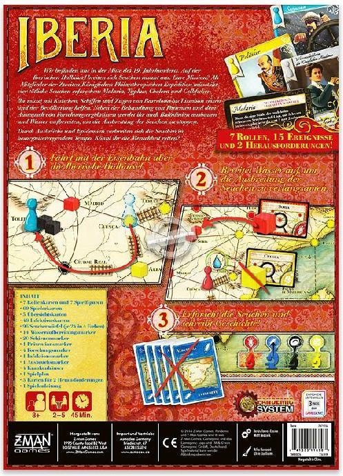 Produktbild Asmodée ZMND0026 - Pandemic: Iberia - Brettspiel für 2 - 5 Spieler ab 8 Jahren (DE-Ausgabe) (Deutsch)
