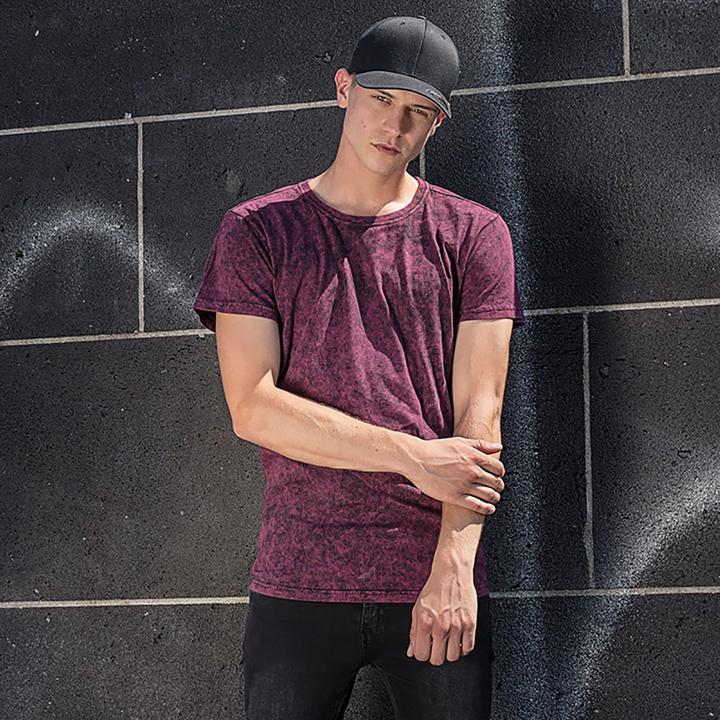 Actual product image Build Your Brand Tshirt acid washed (XXL)