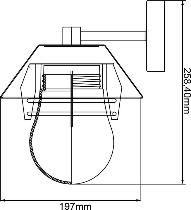 Actual product image Brilliant Stokesley (E27, IP44)
