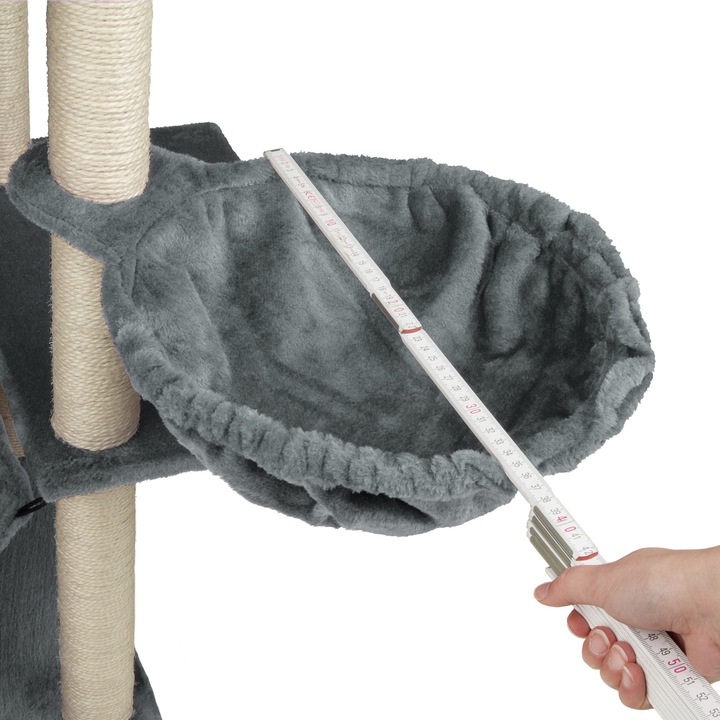 Produktbild tectake Lilou (165 cm, Dunkelgrau)