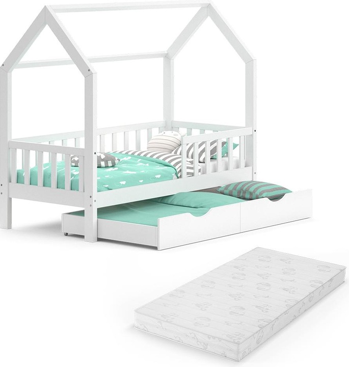 Produktbild VitaliSpa Hausbett Wiki (80 x 160 cm)