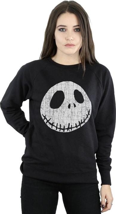 Produktbild Disney Nightmare Before Christmas Jack Cracked Face Sweatshirt (S)