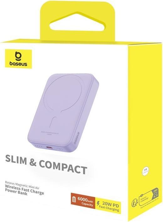 Image du produit Baseus Magnetic Mini Air (6000 mAh, 20 W, 22.20 Wh)