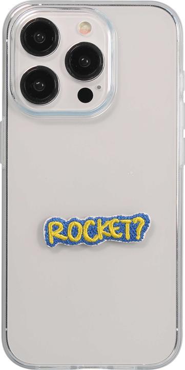 Actual product image PhoneLook Sticker Sticker for mobile/tablet/computer 3D embroidered ROCKET Sticker