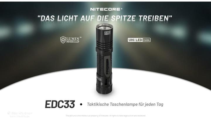 Actual product image Nitecore EDC33 (11.60 cm, 4000 lm)