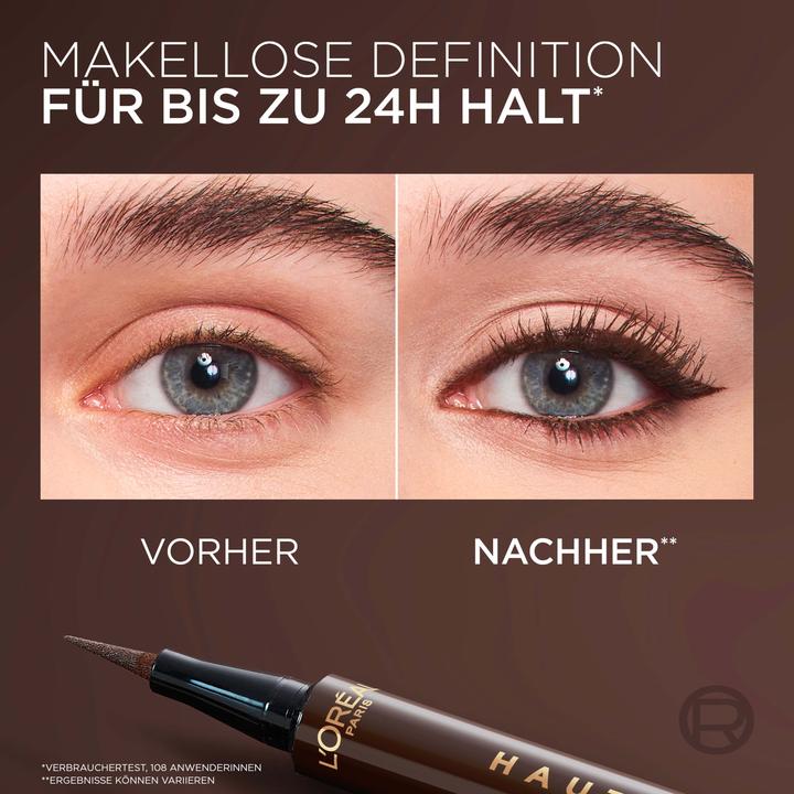 Produktbild Eveline L'Oreal Haute Precision Liquid Eyeliner 020 Brun Leather (#432124, Braun, Brun Leather)