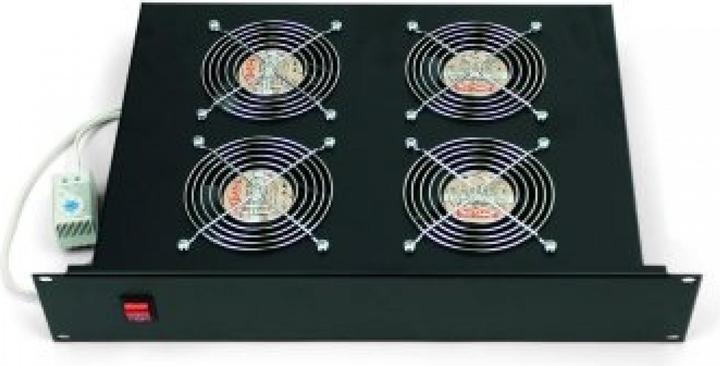 Produktbild Triton RAB-CH-X02-A1 - Rack-Lüftereinsatz - mit 4 Ventilatoren, Thermostat - Wechselstr