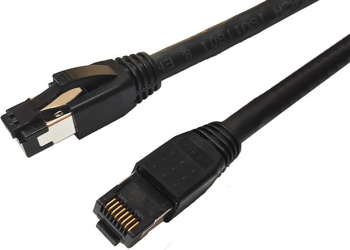 Actual product image MicroConnect CAT8.1 S/FTP 2m Black LSZH (S/FTP, CAT8.1, 2 m)