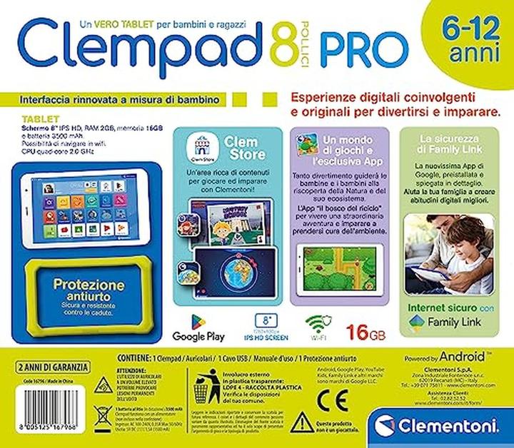 Image du produit Clementoni Clempad Pro 8' Tablet (Allemand)