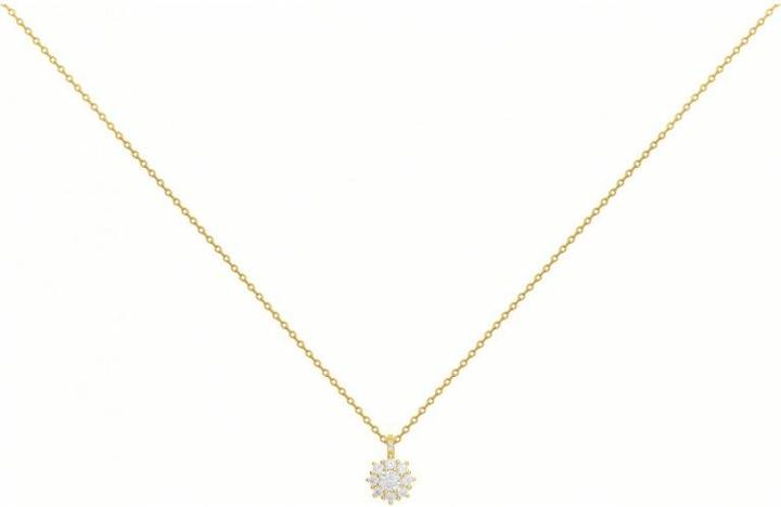 Image du produit Lara Collier Plaque Or - Zirconia (Laiton)