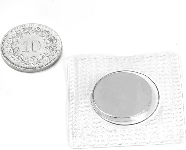 Produktbild Supermagnete Einnähbarer Magnet eckig (10x)