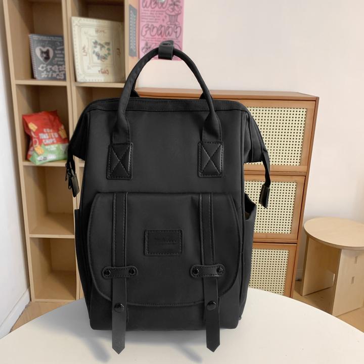 Image du produit Only-Bags.Store Sac à dos fourre-tout esthétique, sac d'école de style preppy, sac à dos léger de voyage pour