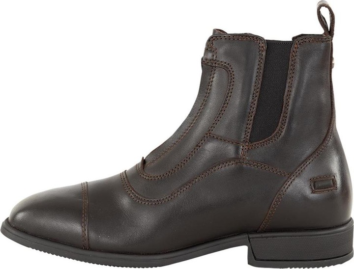 Actual product image BR Equestrian Equipment zipped leather riding boots jodphur cl+ baronesse (40)