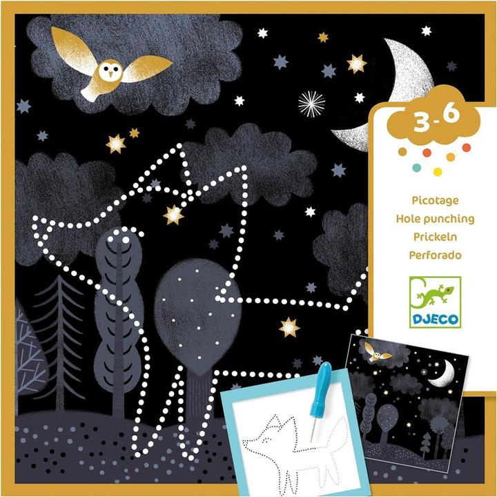 Djeco Prickelbilder Nacht