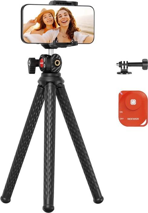 Immagine prodotto Neewer TP34 flexible camera tripod (Metallo)