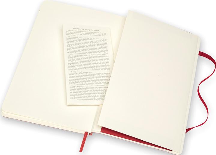 Image du produit Moleskine Carnet de notes (A5, À rayures, Couverture rigide)