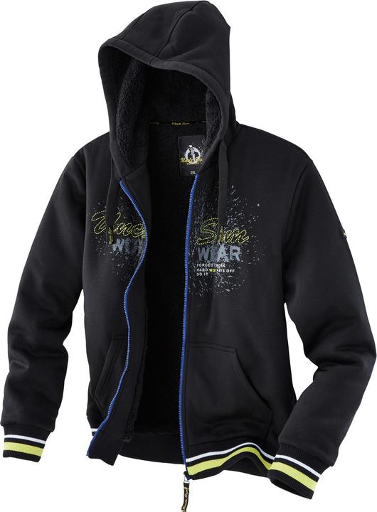 Image du produit Uncle Sam Bekleidung Sweatjacke schwarz/royal/limette (S)