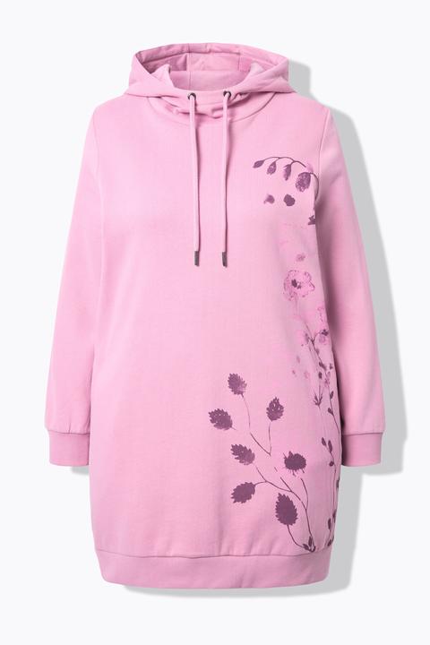 Actual product image Ulla Popken Oversized Grass Graphic Hoodie (60)