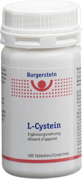Actual product image Burgerstein L-Cysteine (100 Piece, Pills, 80 g)