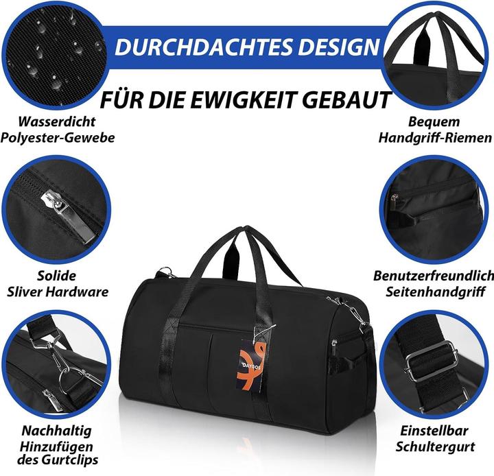 Immagine prodotto Daygos Sporttasche mit Schuhfach (40 l)