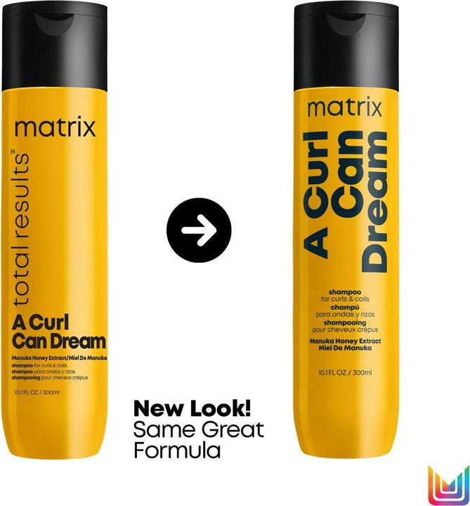Image du produit Matrix Total Results A Curl Can Dream Shampoo For Curls & Coils - Shampooing - 300ml (300 ml, Shampoing liquide)
