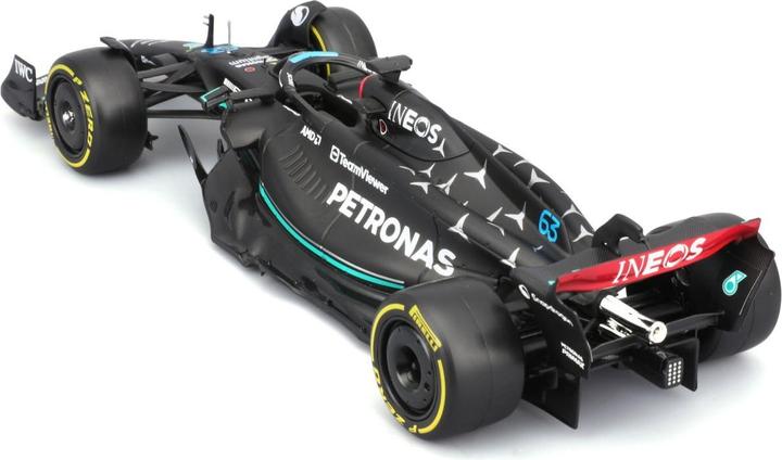 Produktbild Bburago Mercedes-AMG F1 W14 E Perf. 2023 mit Figur 1/24