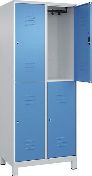 Light blue RAL 5012, Light grey RAL 7035