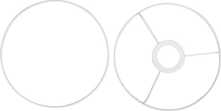 Actual product image VBS Lampshade ring set, Ø 20 cm
