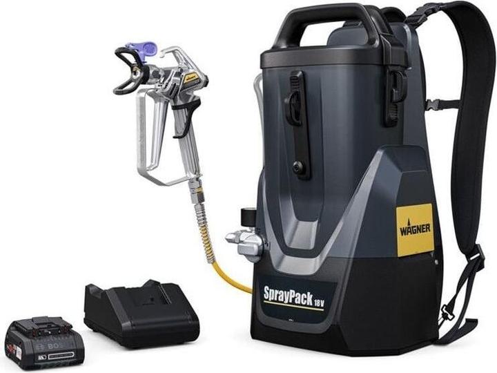 SprayPack 18 V KIT Système de peinture par pulvérisation 4000 mA 18 V Débit (max.) 0.9 l/