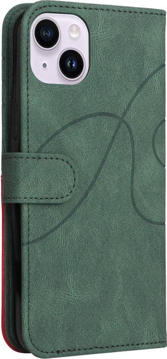 Actual product image Cover-Discount iPhone 15 Plus - Dual colour case cover green (Apple iPhone 15 Plus)