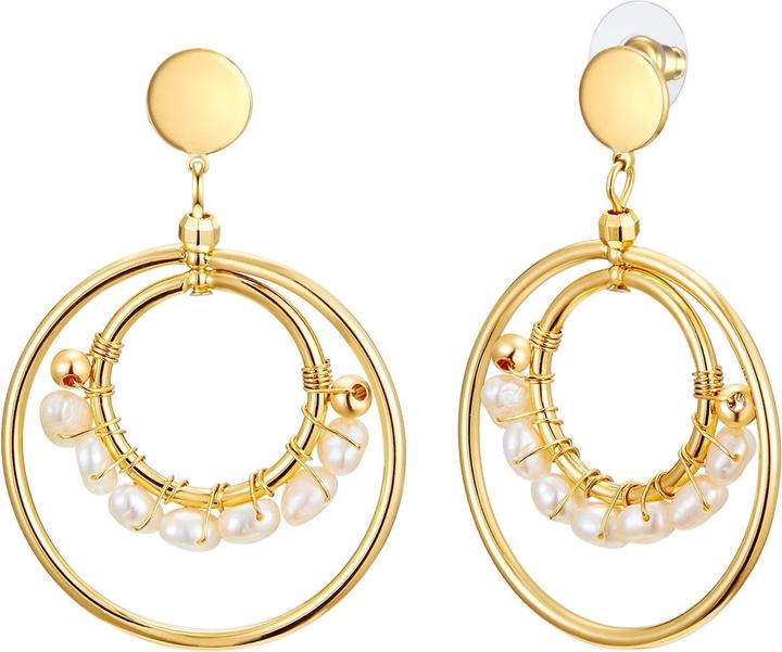 Image du produit Lulu & Jane Boucles d'oreilles en métal pour femmes - 35080 (Alliage métallique)