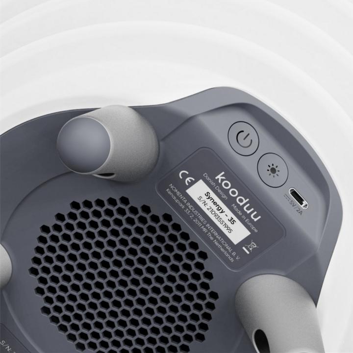 Actual product image Kooduu Speaker lamp Synergy 65 2.0 (10 h, Rechargeable battery operated)