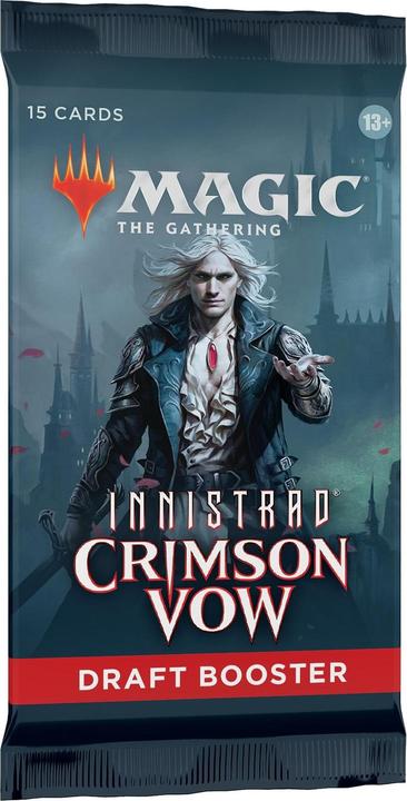 Actual product image Magic the Gathering Magic Innistrad Crimson Vow Box Draft Booster (Mult. 36) ING (English, Booster Pack)