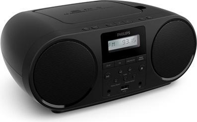 Produktbild Philips Radio/CD-Player TAZ5000/10 Schwarz, Radio Tuner: FM (FM, Bluetooth)