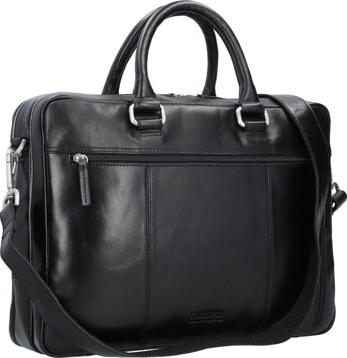 Actual product image Leonhard Heyden Leather bag - Briefcase " Cambridge " (10 l)