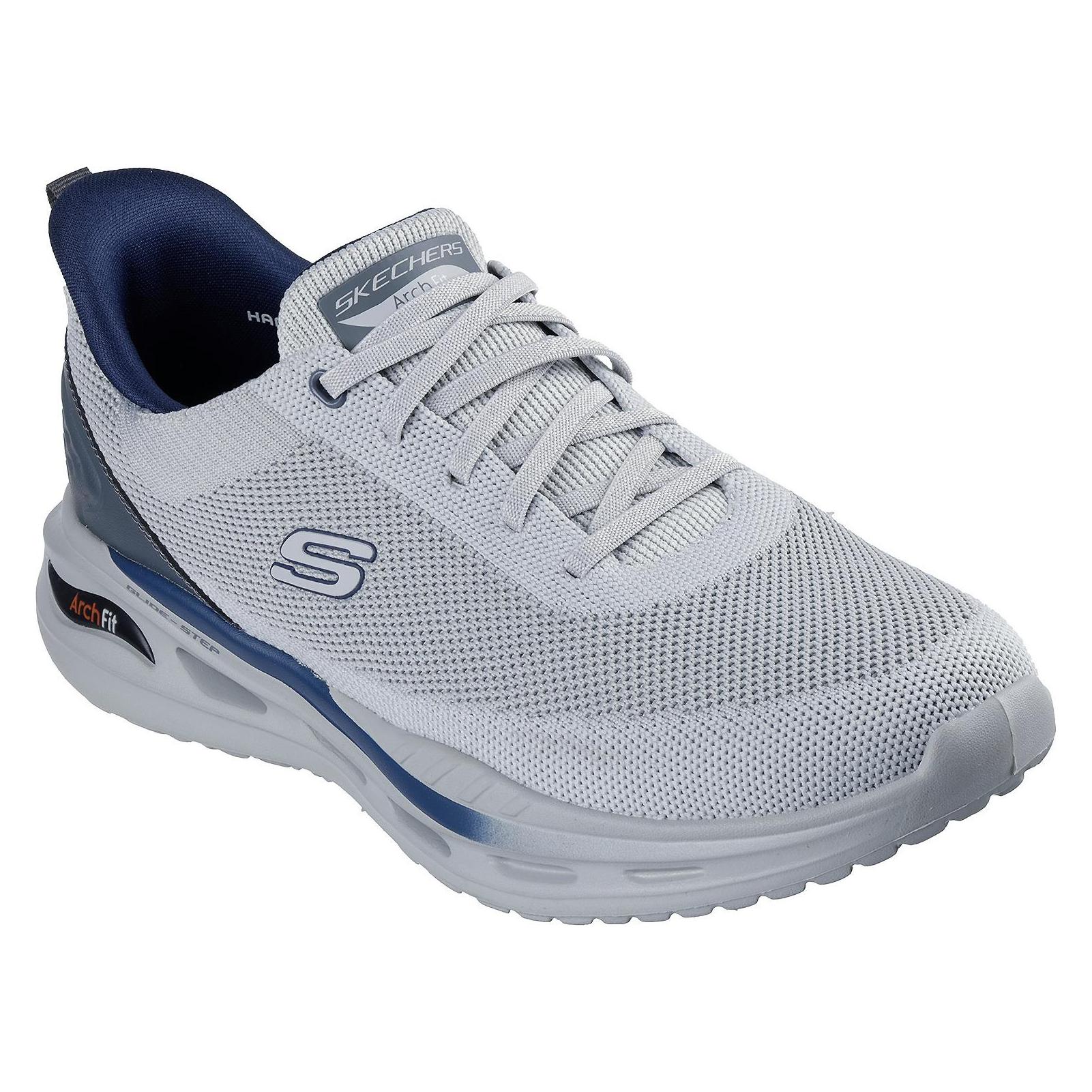 Skechers, Herren, Sneakers, Arch Fit Orvan - Kincade - Heren Instappers - Grijs, Grau, (45)