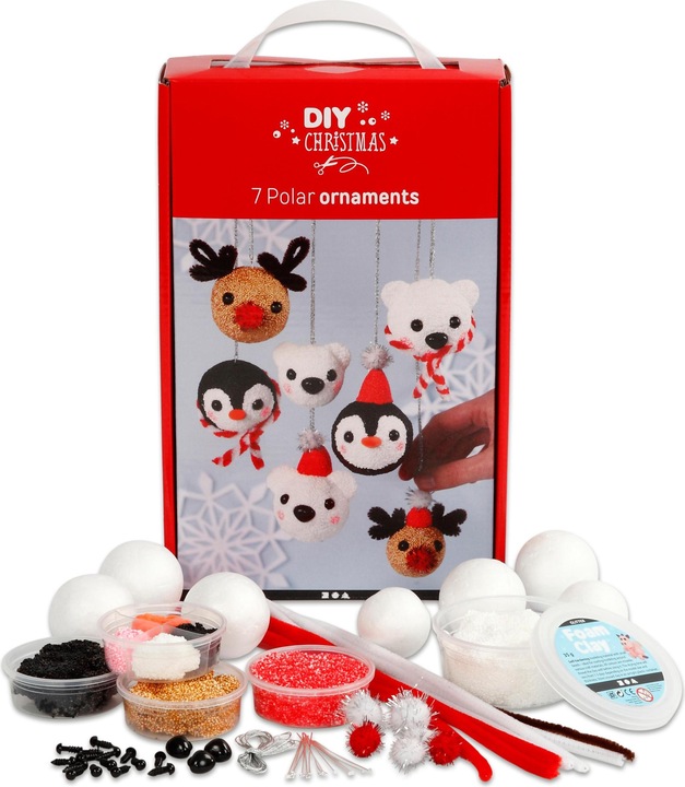Produktbild Creativ Company Bastelset Christbaumkugeln