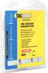 Produktbild Tacwise Stiftnägel 18G/30 mm verzinkt, 5.000 Stück Stiftnägel Typ 18G, passend für Druckluft-Stiftnagler (5000 Stk., 30 mm)
